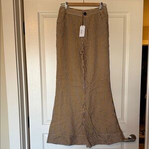 Striped Wide Leg Pants